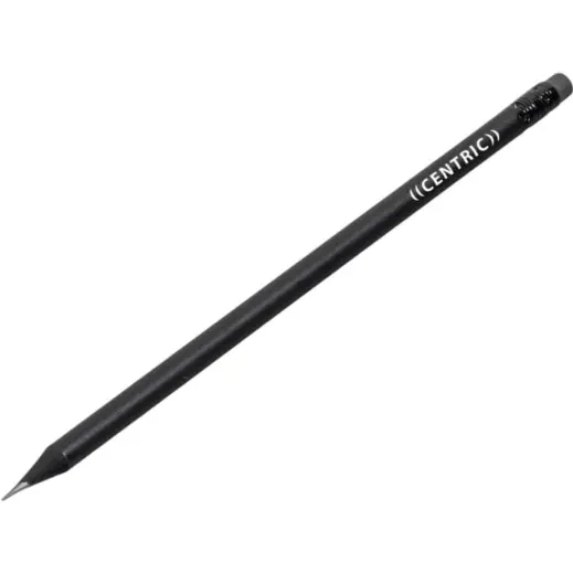 Altitude Whiz Wooden Pencil Black Branded
